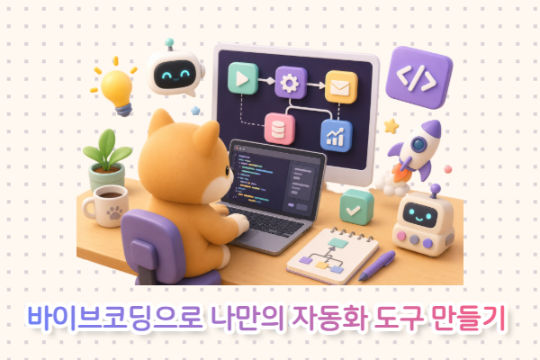 바이브코딩으로 나만의 자동화 도구 만들기 